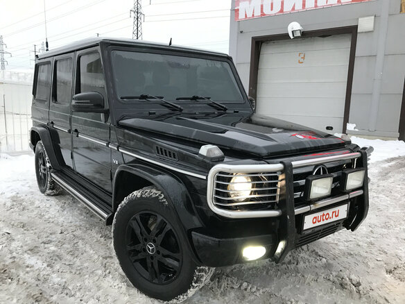 2006 Mercedes-Benz G-Класс 500 II (W463), чёрный