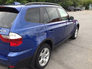 2006 BMW X3 30i I (E83) Рестайлинг, синий, 750000 рублей, вид 2