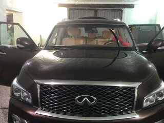 2017 Infiniti QX80 I Рестайлинг, коричневый, 2950000 рублей, вид 1
