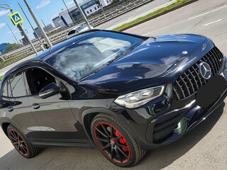 2021 Mercedes-Benz GLA AMG 35 AMG II (H247), чёрный, 4500000 рублей, вид 2