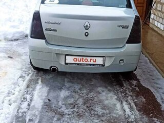 2008 Renault Logan I, серый, 580000 рублей, вид 4