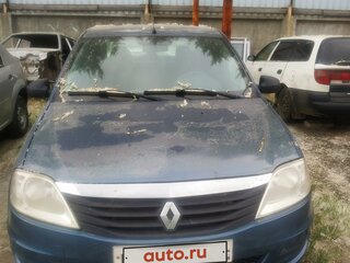 2011 Renault Logan I Рестайлинг, синий, 209000 рублей, вид 1