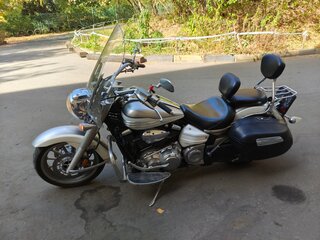 2009 Yamaha XV 1900, белый, 830000 рублей, вид 2
