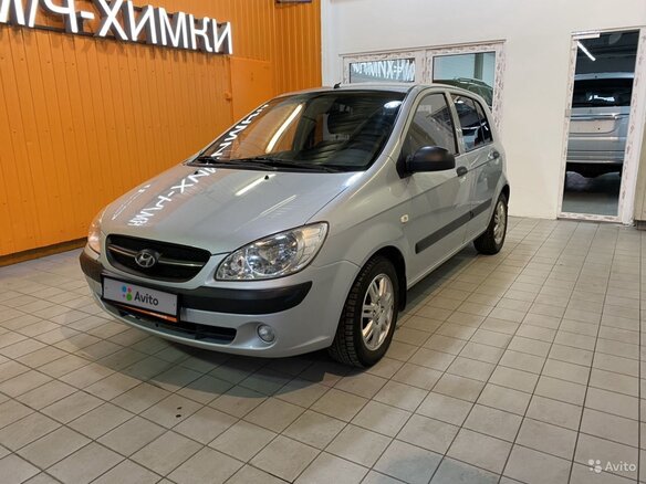 2008 Hyundai Getz I Рестайлинг, серебристый - вид 3