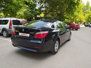 2008 BMW 5 серии 525i V (E60/E61) Рестайлинг, синий, 1230000 рублей, вид 5