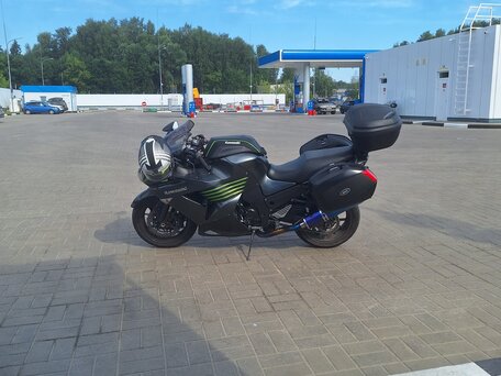 2006 Kawasaki ZZR 1400, серый, 700000 рублей, вид 2