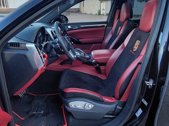 2015 Porsche Cayenne Diesel II Рестайлинг (958), чёрный, 3750000 рублей - вид 15