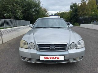 2006 Kia Magentis I Рестайлинг, серебристый, 210000 рублей, вид 2