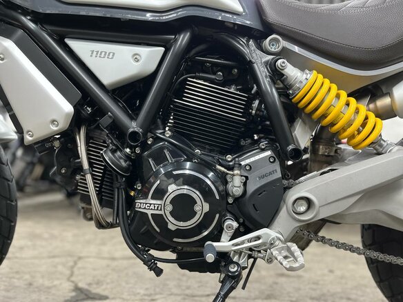 2021 Ducati Scrambler 1100, серебристый, 970000 рублей - вид 8