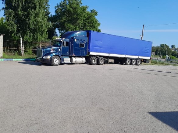2008 Peterbilt 386, синий, 4200000 рублей - вид 8