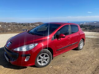 2008 Peugeot 308 I, красный, 500000 рублей, вид 1