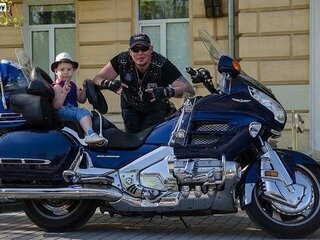 2005 Honda GL 1800 Gold Wing, синий, 1153134 рублей, вид 4