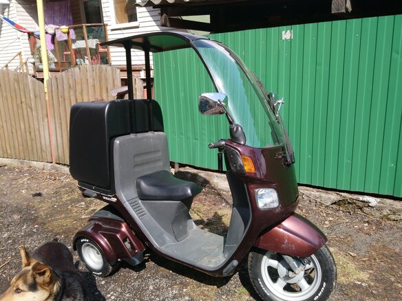 2016 Honda Gyro, пурпурный, 195000 рублей