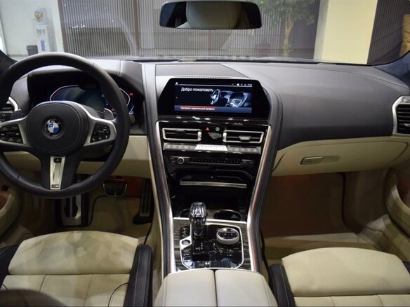 2021 BMW 8 серии 840d xDrive II (G14/G15/G16), синий - вид 5