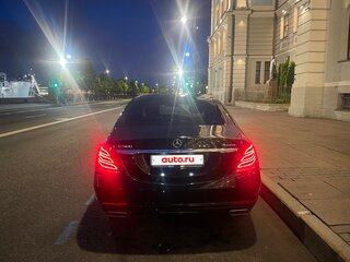 2014 Mercedes-Benz S-Класс 500 Long VI (W222, C217), чёрный, 2900000 рублей, вид 2