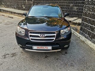 2008 Hyundai Santa Fe II, чёрный, 1650000 рублей, вид 2