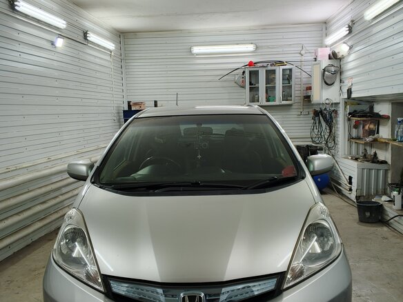 2012 Honda Fit Shuttle I, серый - вид 1