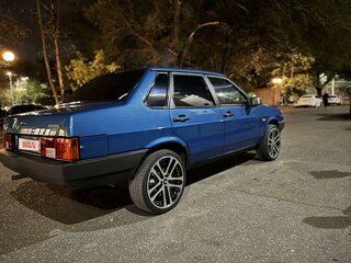 2000 Lada (ВАЗ) 21099, синий, 470000 рублей, вид 4