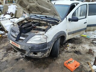 2013 Lada (ВАЗ) Largus I, белый, 460000 рублей, вид 1