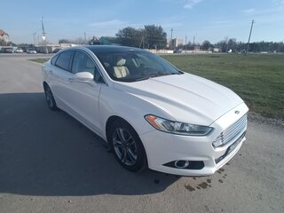 2014 Ford Fusion (North America) II, белый, 1100000 рублей, вид 4