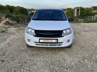 2012 Lada (ВАЗ) Granta I, белый, 450000 рублей, вид 2