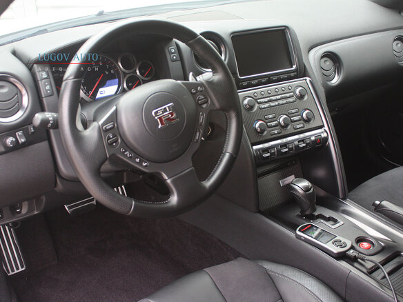 2012 Nissan GT-R I Рестайлинг 1, белый - вид 6