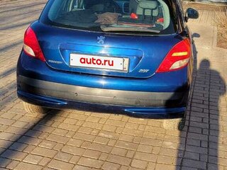 2010 Peugeot 207 I Рестайлинг, синий, 360000 рублей, вид 4