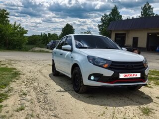 2021 Lada (ВАЗ) Granta I Рестайлинг, белый, 850000 рублей, вид 2
