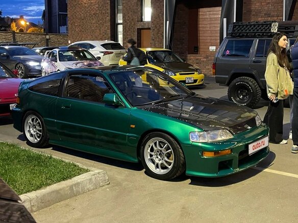 1992 Honda CR-X II, зелёный, 1790000 рублей - вид 6