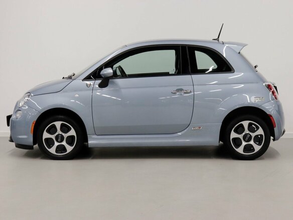 2015 Fiat 500 500e II Рестайлинг, голубой - вид 3