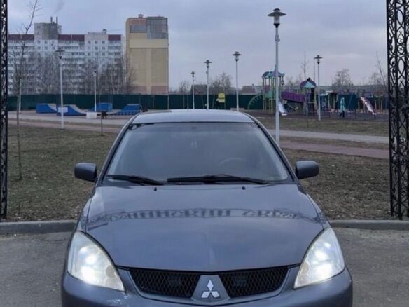 2006 Mitsubishi Lancer IX, серебристый, 245000 рублей - вид 1