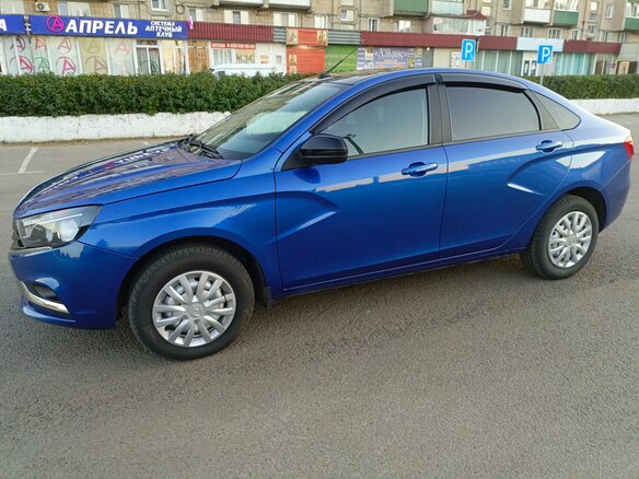 2021 Lada (ВАЗ) Vesta I, синий, 1129999 рублей - вид 31