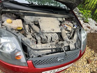2008 Ford Fiesta Mk5, красный, 290000 рублей, вид 5