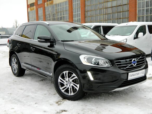 2014 Volvo XC60 I Рестайлинг, чёрный - вид 2