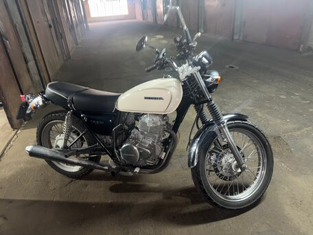 2005 Honda CB 400SS, белый, 350000 рублей, вид 3