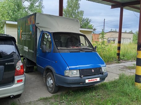2002 ГАЗ ГАЗель (3302), синий, 400000 рублей, вид 1