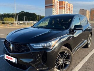 2022 Acura RDX III Рестайлинг, чёрный, 3400000 рублей, вид 3