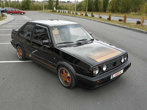 1985 Volkswagen Jetta II, чёрный - вид 1