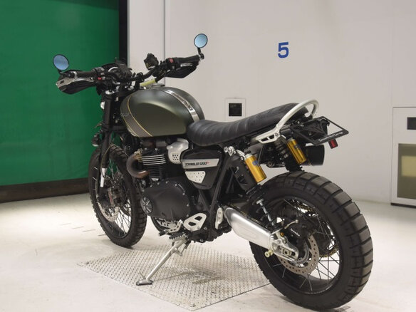 2021 Triumph Scrambler, зелёный, 1100000 рублей - вид 5