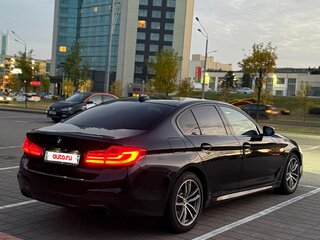 2017 BMW 5 серии 530d xDrive VII (G30/G31/G38), чёрный, 3300000 рублей, вид 4