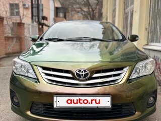 2012 Toyota Corolla X (E140, E150) Рестайлинг, чёрный, 1500000 рублей, вид 1