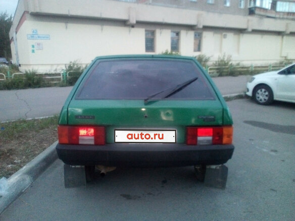 2000 Lada (ВАЗ) 2109, зелёный - вид 3