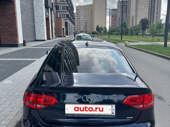 2010 Audi A4 IV (B8), синий, 1250000 рублей - вид 4