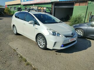 2012 Toyota Prius Alpha I (ZVW40/41), белый, 1350000 рублей, вид 3