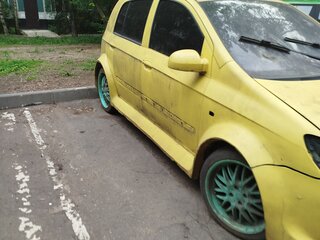 2008 Hyundai Getz I Рестайлинг, жёлтый, 350000 рублей, вид 3