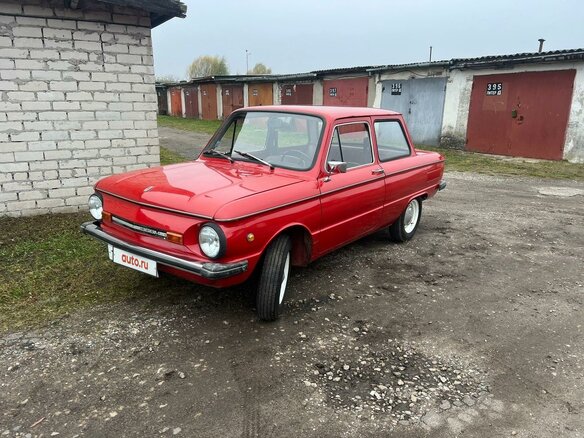 1985 ЗАЗ 968 М, красный