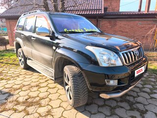2004 Toyota Land Cruiser Prado 4-speed 120 Series, чёрный, 1999999 рублей, вид 5
