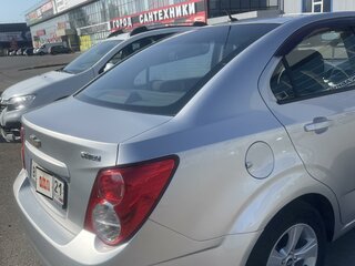 2012 Chevrolet Aveo II, серебристый, 717000 рублей, вид 4