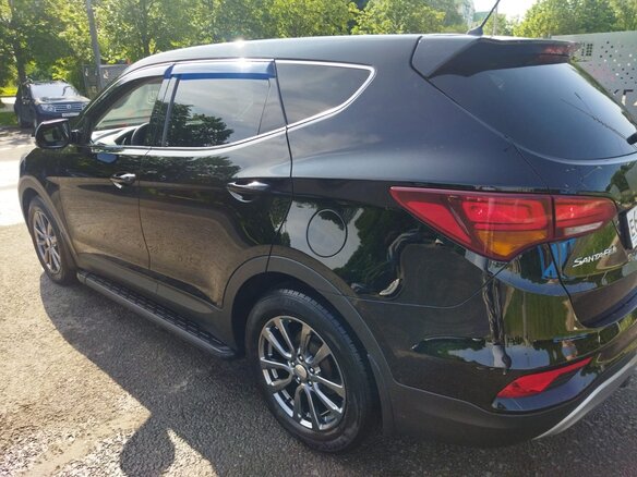 2016 Hyundai Santa Fe III Рестайлинг, чёрный, 2200000 рублей - вид 5