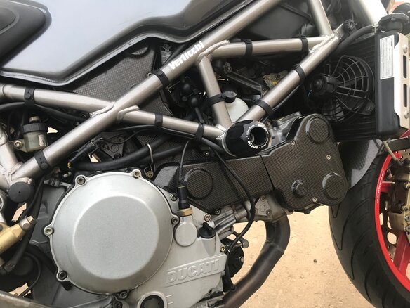 2001 Ducati Monster S4, серый - вид 7